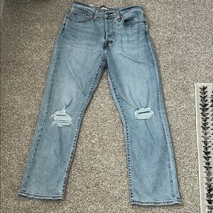 Levi's Wedgie Straight Leg Jeans